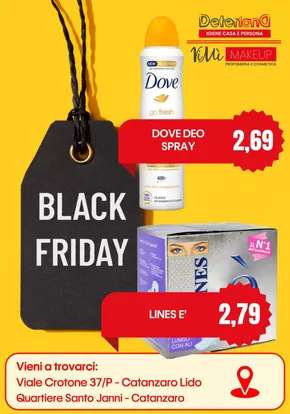 Offerte di Cura casa e corpo a Catanzaro | Black friday  in Deterland | 11/11/2024 - 29/11/2024