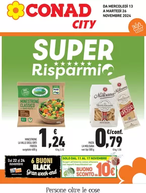 Volantino Conad City a Cerveno | Super risparmio | 13/11/2024 - 26/11/2024