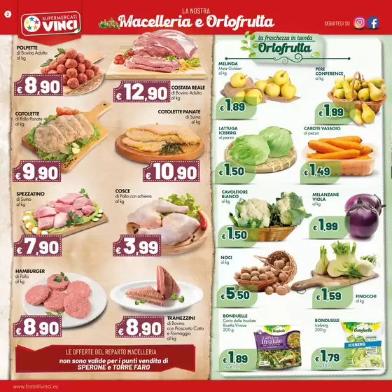 Volantino Supermercati Vinci a Rometta | Sapori d'autunno  | 11/11/2024 - 24/11/2024