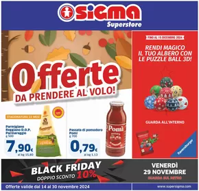 Volantino Sigma a San Donato Milanese | Offerte da prendere al volo! , Superstore | 14/11/2024 - 30/11/2024