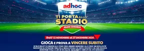 Volantino Adhoc a Castellammare di Stabia | Ti Porta allo Stadio | 11/11/2024 - 27/12/2024