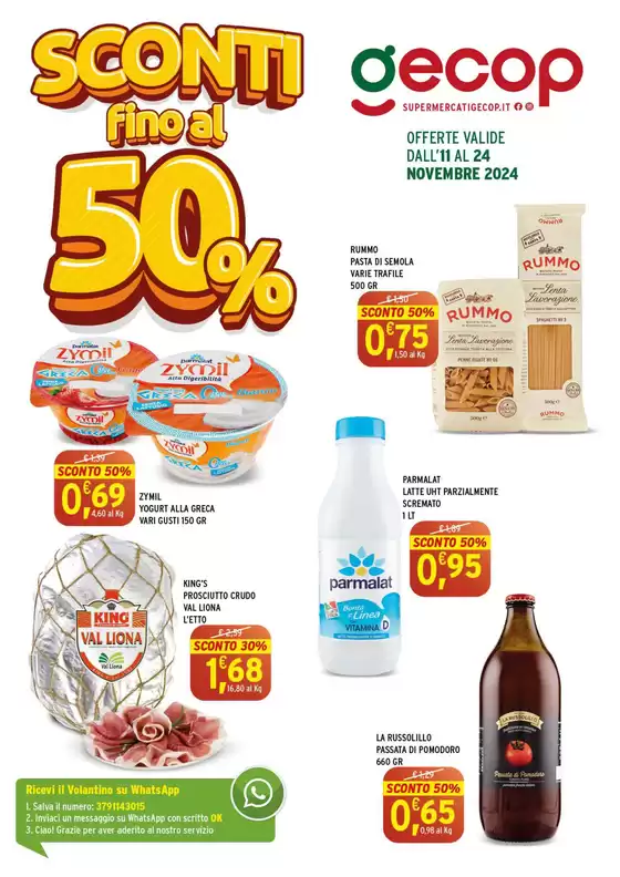 Volantino Gecop a Frosinone | Sotto fino al 50% | 11/11/2024 - 24/11/2024