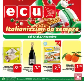 Offerte di Discount a Bologna | Italianissimi da sempre in Ecu | 13/11/2024 - 27/11/2024