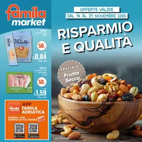 Volantino Famila Market | Risparmio e qualita | 14/11/2024 - 27/11/2024