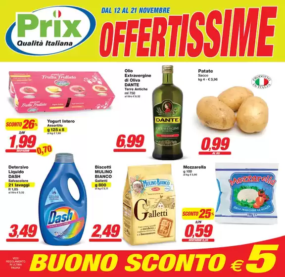 Volantino Prix | Offertissime | 12/11/2024 - 21/11/2024