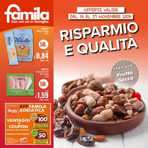 Volantino Famila | Risparmio e qualita | 14/11/2024 - 27/11/2024