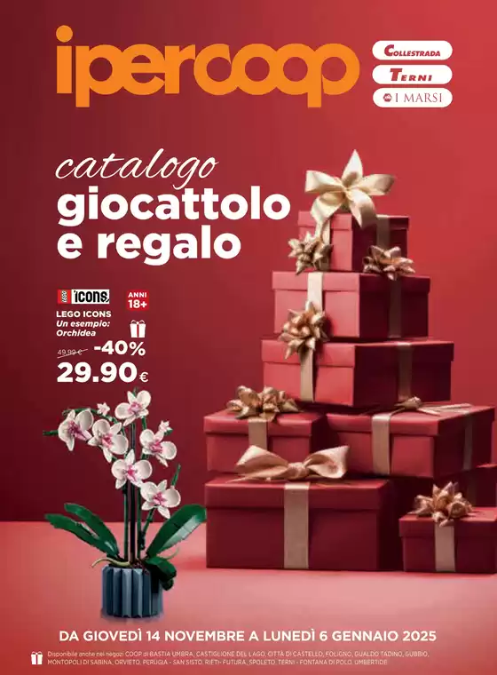 Volantino Ipercoop a Avezzano | Catalogo giocattolo e regalo | 14/11/2024 - 6/1/2025