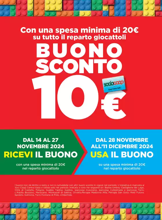 Volantino Ipercoop a Avezzano | Catalogo giocattolo e regalo | 14/11/2024 - 6/1/2025