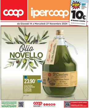 Volantino Ipercoop a Perugia | Da Giovedì 14 a Mercoledì 27 Novembre 2024 | 14/11/2024 - 27/11/2024