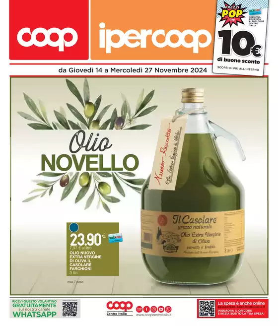 Volantino Coop a L'Aquila | Da Giovedì 14 a Mercoledì 27 Novembre 2024 | 14/11/2024 - 27/11/2024