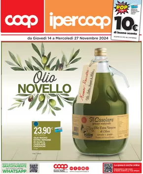 Volantino Coop a Avezzano | Da Giovedì 14 a Mercoledì 27 Novembre 2024 | 14/11/2024 - 27/11/2024