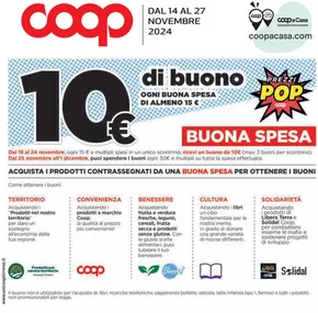 Volantino Coop a La Spezia | Buona spesa | 14/11/2024 - 27/11/2024