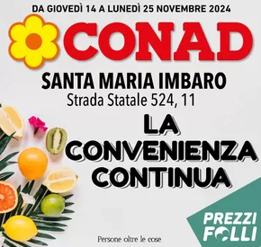 Volantino Conad a Guardiagrele | LA CONVENIENZA CONTINUA! | 14/11/2024 - 25/11/2024