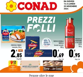 Volantino Conad a Trivigno | PREZZI FOLLI | 14/11/2024 - 25/11/2024