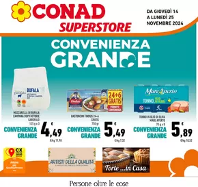 Volantino Conad Superstore a Spoltore | CONVENIENZA GRANDE | 14/11/2024 - 25/11/2024