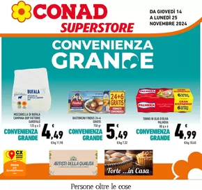 Volantino Conad Superstore a Casarano | CONVENIENZA GRANDE | 14/11/2024 - 25/11/2024