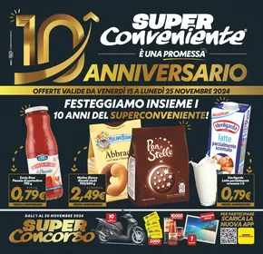 Volantino SuperConveniente a Palermo | Anniversario festeggiamo insieme | 15/11/2024 - 25/11/2024