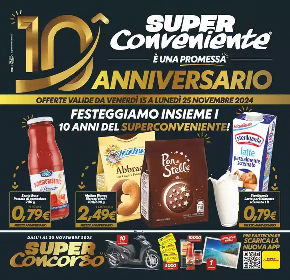 Volantino SuperConveniente a Canicattì | Anniversario festeggiamo insieme | 15/11/2024 - 25/11/2024