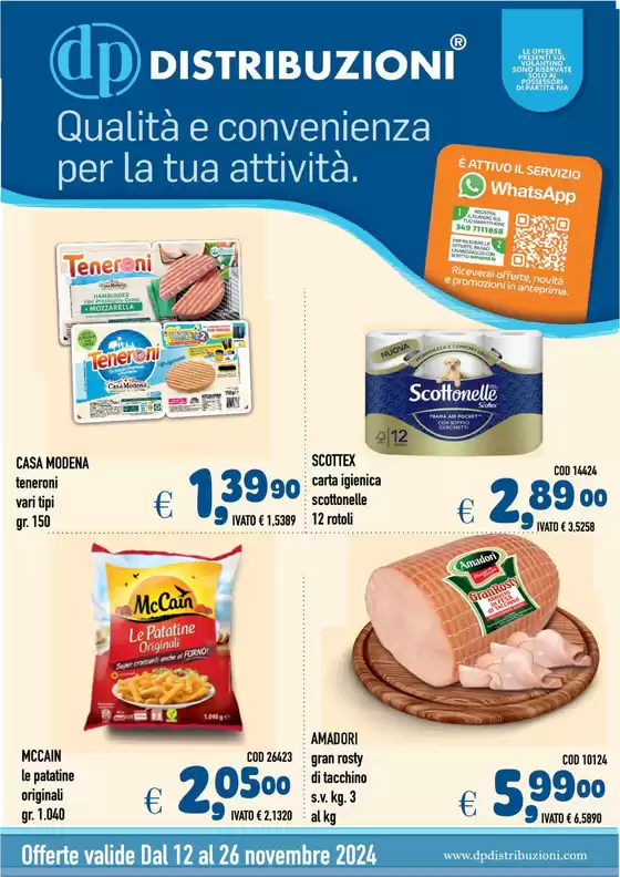 Volantino Del Prete Alimentari a Frattamaggiore | Qualita e convenienza per la tua attivita | 12/11/2024 - 26/11/2024