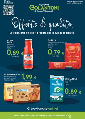 Volantino Mercato Colantoni a Palermo | Offerte di qualita | 12/11/2024 - 25/11/2024