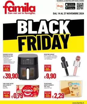 Volantino Famila a Soresina | Black friday | 14/11/2024 - 27/11/2024