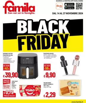 Volantino Famila a Collecchio | Black friday | 14/11/2024 - 27/11/2024