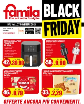 Volantino Famila a Parma | Black friday | 14/11/2024 - 27/11/2024