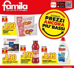 Volantino Famila | Sorridi, prezzi ancora piu bassi | 14/11/2024 - 27/11/2024