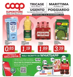 Volantino Superstore Coop a Tricase | Dal 14 al 25 novembre 2024 | 14/11/2024 - 25/11/2024