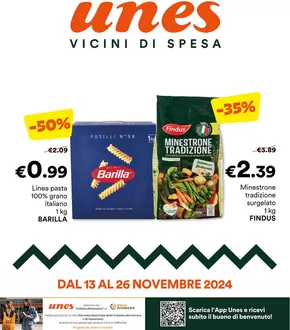 Volantino Unes a Piacenza | Vicini di spesa | 13/11/2024 - 26/11/2024