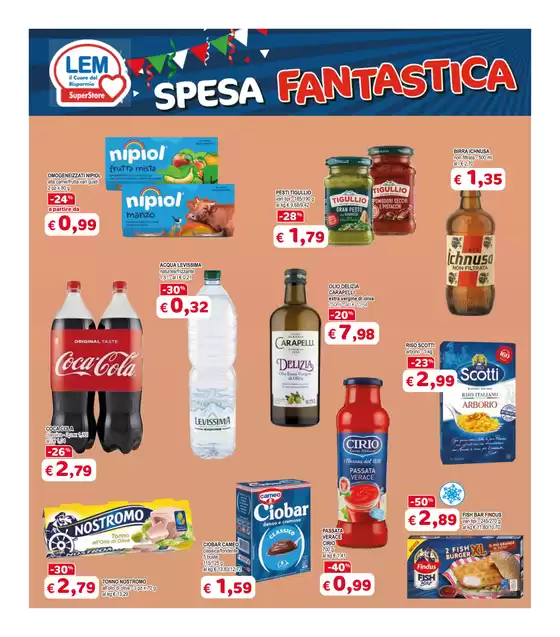 Volantino Lem SuperStore a Dozza | Festa di sconti! | 14/11/2024 - 27/11/2024