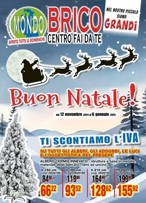 Offerte di Bricolage a Tortona | Buon Natale! in MondoBrico | 13/11/2024 - 6/1/2025