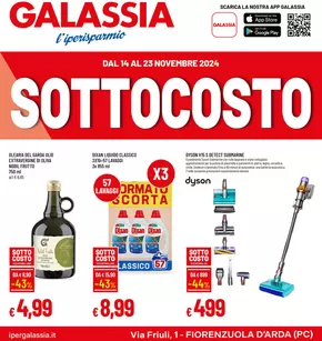 Volantino Galassia a Fiorenzuola d'Arda | SOTTOCOSTO | 14/11/2024 - 23/11/2024