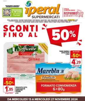 Volantino Iperal a Vedano al Lambro | Sconti fino al 50% | 13/11/2024 - 27/11/2024