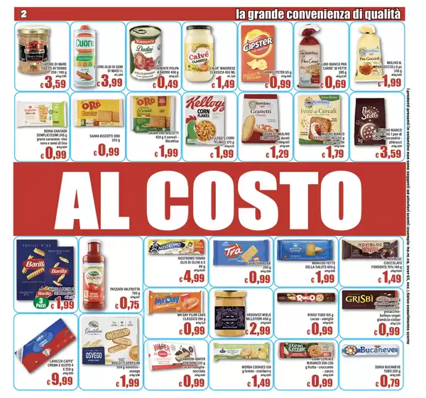 Volantino Top Supermercati a Aprilia | Al costo | 13/11/2024 - 21/11/2024