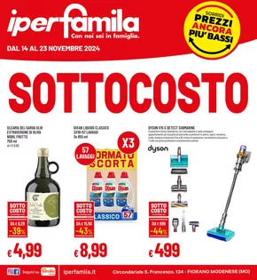 Volantino Iperfamila a Fiorano Modenese | Sottocosto | 14/11/2024 - 23/11/2024