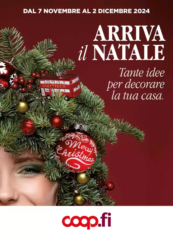 Volantino Coop a Sinalunga | Arriva il Natale | 13/11/2024 - 2/12/2024