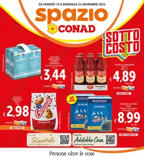 Volantino Spazio Conad a Corciano | Sottocosto | 15/11/2024 - 24/11/2024