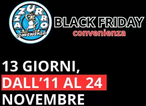 Volantino Azzurro Convenienza a Tivoli | Black Friday  | 13/11/2024 - 24/11/2024