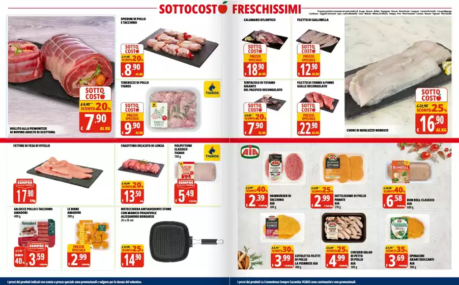 Volantino Tigros a Milano | Sottocosto freschissimi | 13/11/2024 - 26/11/2024