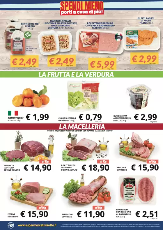 Volantino Supermercati Visotto a Treviso | Ti fa risparmiare! | 13/11/2024 - 26/11/2024