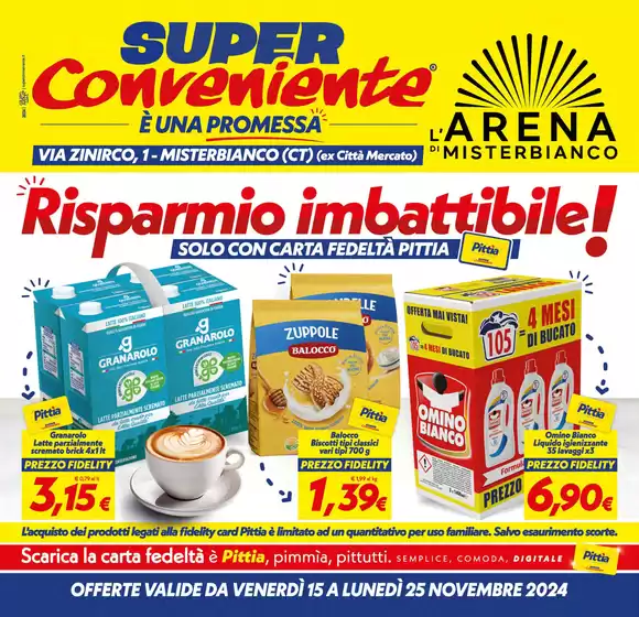 Volantino SuperConveniente a Misterbianco | Risparmio imbattibile! | 15/11/2024 - 25/11/2024