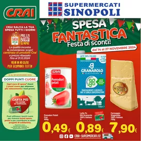 Volantino Crai a Soverato | Spesa fantastica | 14/11/2024 - 27/11/2024