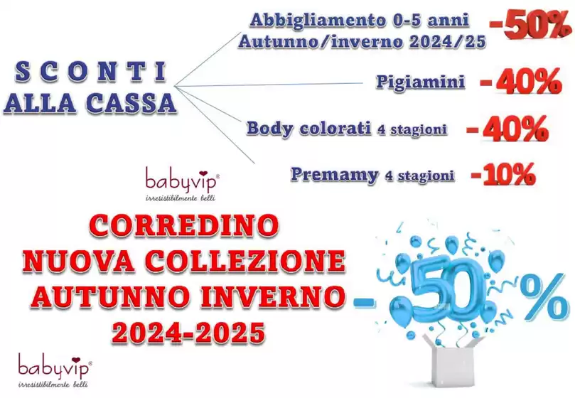 Volantino Amore Baby a Bari | Sconti alla cassa | 13/11/2024 - 31/1/2025