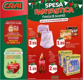 Volantino Crai a Cercola | Spesa fantastica | 14/11/2024 - 27/11/2024