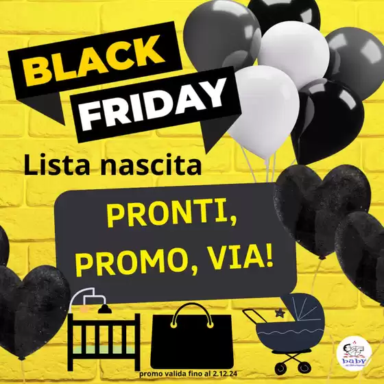 Volantino Sanitaria Baby a Palermo | Black friday | 13/11/2024 - 2/12/2024