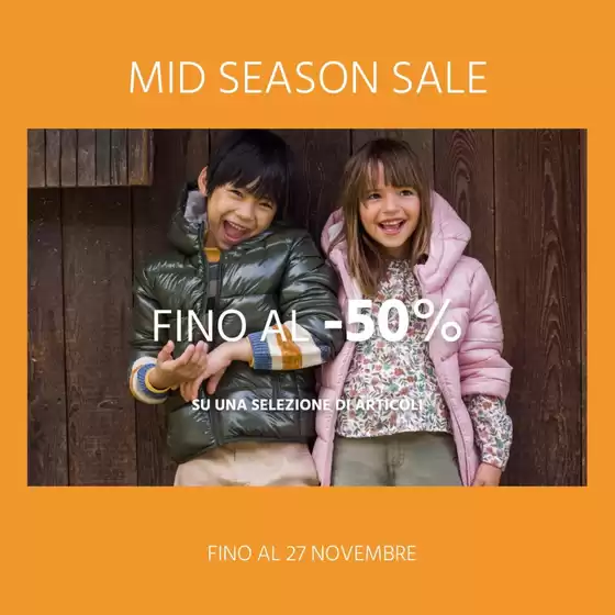 Volantino Blukids a Napoli | Mid season sale | 14/11/2024 - 27/11/2024