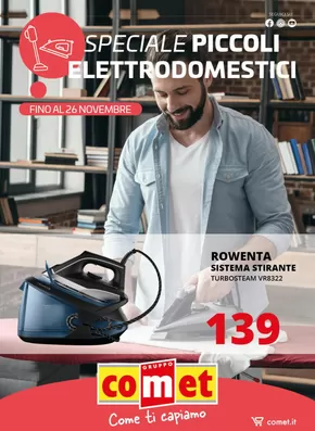 Offerte di Elettronica a San Martino in Rio | Speciale Piccoli Elettrodomestici  in Comet | 14/11/2024 - 26/11/2024