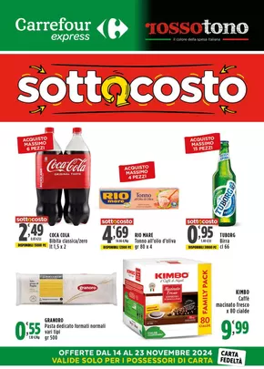 Volantino Costantiello supermercati a Gravina in Puglia | Sottocosto | 14/11/2024 - 23/11/2024