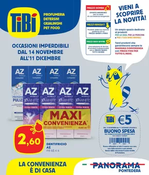 Volantino Panorama a Pontedera | La Convenienza è di Casa | 14/11/2024 - 11/12/2024